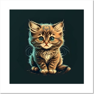 Funny Beautiful Cat Lover - Love Cats Posters and Art